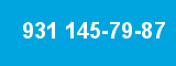931 145-79-87